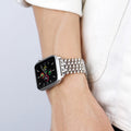 Stainless Steel Apple Watch Strap Series 11/10/9/8/7/6/5/4/ SE / Ultra 1/2/3 by Arleathercraft