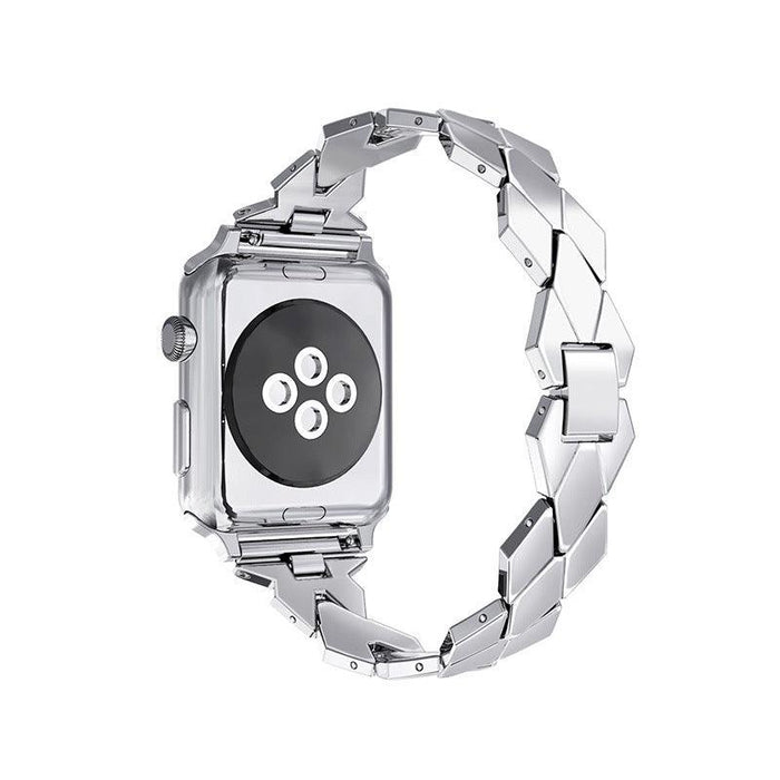 Stainless Steel Apple Watch Strap Series 11/10/9/8/7/6/5/4/ SE / Ultra 1/2/3 by Arleathercraft
