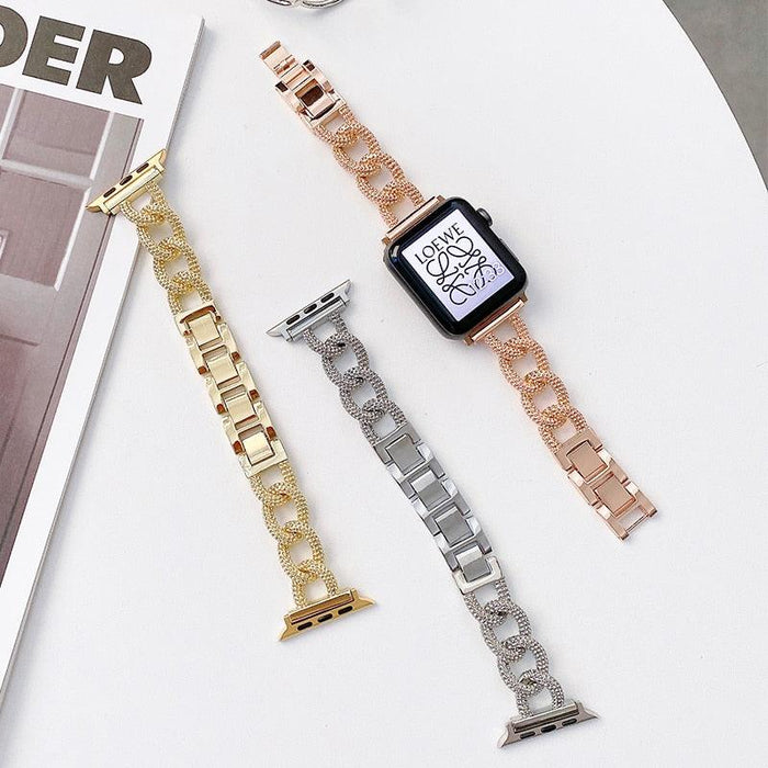 Stainless Steel Apple Watch Band Series 11/10/9/8/7/6/5/4/ SE / Ultra 1/2/3 by Arleathercraft