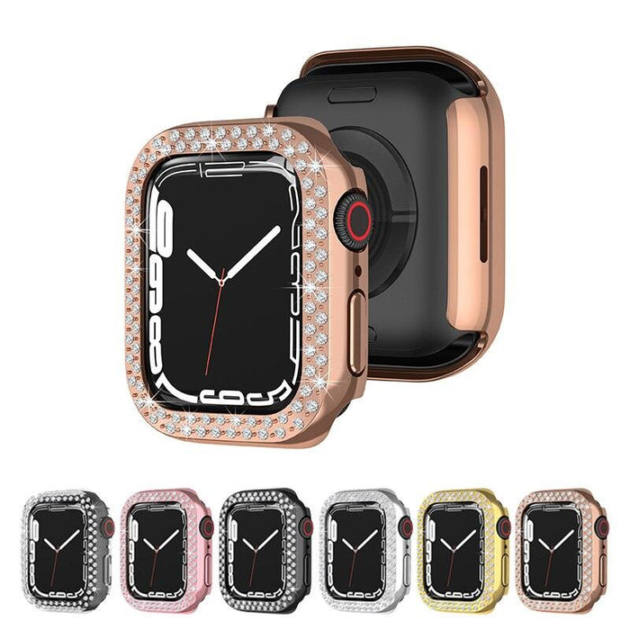 Diamond Apple Watch Case by Arleathercraft