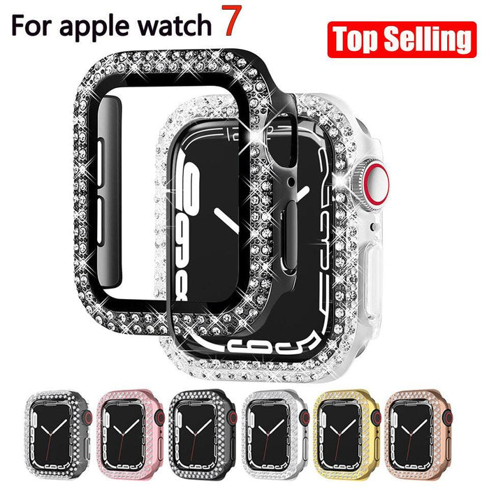Diamond Apple Watch Case by Arleathercraft