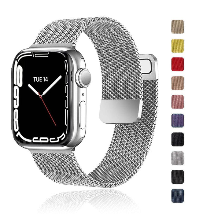 Steel Apple Watch Band Series 11/10/9/8/7/6/5/4/ SE / Ultra 1/2/3 by Arleathercraft
