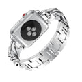Diamond Apple Watch Band Series 11/10/9/8/7/6/5/4/ SE / Ultra 1/2/3 by Arleathercraft