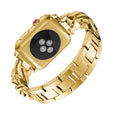Diamond Apple Watch Band Series 11/10/9/8/7/6/5/4/ SE / Ultra 1/2/3 by Arleathercraft