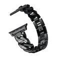 Diamond Apple Watch Band Series 11/10/9/8/7/6/5/4/ SE / Ultra 1/2/3 by Arleathercraft