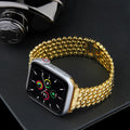 Steel Apple Watch Strap Series 11/10/9/8/7/6/5/4/ SE / Ultra 1/2/3 by Arleathercraft
