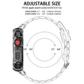 Transparent Apple Watch Band+Case by Arleathercraft