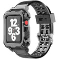 Transparent Apple Watch Band+Case by Arleathercraft