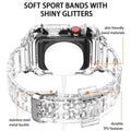 Transparent Apple Watch Band+Case by Arleathercraft