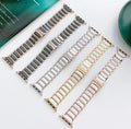 Ceramic Stainless Steel Apple Watch Band – Series 1–11 & Ultra 1–3 by Arleathercraft