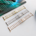 Ceramic Stainless Steel Apple Watch Band – Series 1–11 & Ultra 1–3 by Arleathercraft