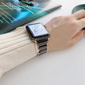 Ceramic Stainless Steel Apple Watch Band – Series 1–11 & Ultra 1–3 by Arleathercraft