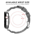Silicone Apple Watch Band Series 11/10/9/8/7/6/5/4/ SE / Ultra 1/2/3 by Arleathercraft