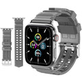Silicone Apple Watch Band Series 11/10/9/8/7/6/5/4/ SE / Ultra 1/2/3 by Arleathercraft