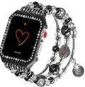Crystal Apple Watch Band+Case by Arleathercraft