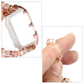 Crystal Apple Watch Band+Case by Arleathercraft