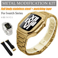 Stainless Steel Apple Watch Modification Kit by Arleathercraft