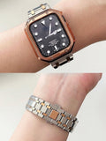Stainless Steel Apple Watch Band Series 11/10/9/8/7/6/5/4/ SE / Ultra 1/2/3 by Arleathercraft