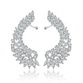 Christian Soriano Angel Wings Rhinestone Earrings Wedding Prom by Vanessa Jane
