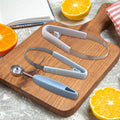 Professional 3-In-1 Stainless Steel Watermelon Melon Baller Scoop Seed Remover Fruit Carving Tool Set by DailySale