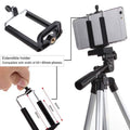 Professional Folding Camera Tripod Stand Holder for CellPhone by DailySale