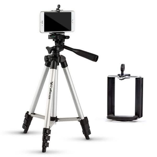 Professional Folding Camera Tripod Stand Holder for CellPhone by DailySale