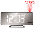 Projection Alarm Clock LED Digital Alarm Clock with Dual Alarms Snooze by DailySale