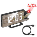 Projection Alarm Clock LED Digital Alarm Clock with Dual Alarms Snooze by DailySale