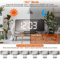 Projection Alarm Clock LED Digital Alarm Clock with Dual Alarms Snooze by DailySale