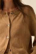 Promise the Label Textured Knit Buttoned Cardigan by Boutique 23