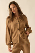 Promise the Label Textured Knit Buttoned Cardigan by Boutique 23