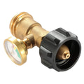 Propane Tank Refill Adapter Gas Level Indicator Meter by DailySale