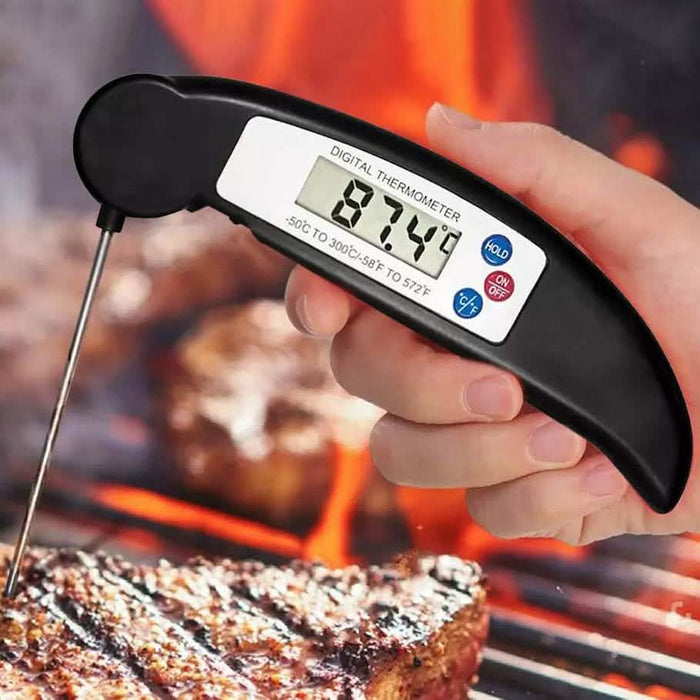 ProThermo Instant-Read Stainless Steel Digital Meat and Poultry Thermometer by DailySale