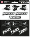 Providence College Friars 12-Piece Mini Decal Sticker Set, 5x6 Inch Sheet, Gift for football fans for any hard surfaces around home, automotive, personal items