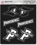 Providence College Friars 6-Piece Decal Sticker Set, 5x6 Inch Sheet, Gift for football fans for any hard surfaces around home, automotive, personal items by Fielders Choice