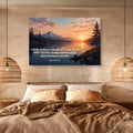 Psalm 121:1-2 - A Song Of Ascents Faith Wall Sign by Tailored Canvases