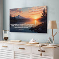 Psalm 121:1-2 - A Song Of Ascents Faith Wall Sign by Tailored Canvases