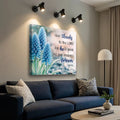 Psalm 136:1 - Give Thanks To The Lord Faith Wall Sign by Tailored Canvases