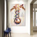Psalm 139:13 - For You Knit Me In My Mother's Womb Faith Sign by Tailored Canvases