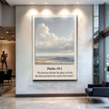 Psalm 19:1 - The Heavens Declare The Glory of God Faith Sign by Tailored Canvases