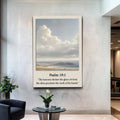 Psalm 19:1 - The Heavens Declare The Glory of God Faith Sign by Tailored Canvases