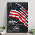 Psalm 33:12 - Blessed Is The Nation Sign by Tailored Canvases