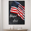 Psalm 33:12 - Blessed Is The Nation Sign by Tailored Canvases