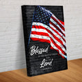 Psalm 33:12 - Blessed Is The Nation Sign by Tailored Canvases