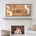 Psalm 46:10 - Be Still And Know That I Am God Sign by Tailored Canvases