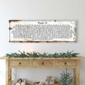 Psalm 91 - He Is My Refuge Sign by Tailored Canvases