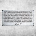 Psalm 91: 'Whoever Dwells in the Shelter of the Most High' Sign - Inspirational Christian Wall Art , Religious Decor by Tailored Canvases