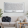 Psalm 91 - Whoever Dwells In The Shelter Of The Most High Sign IV by Tailored Canvases