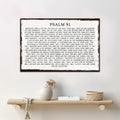 Psalm 91 - Whoever Dwells Sign by Tailored Canvases