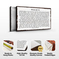 Psalm 91 - Whoever Dwells Sign by Tailored Canvases